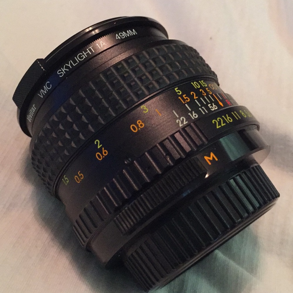VIVITAR VMC SKYLIGHT 1A 49MM LENS